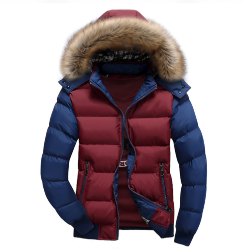Two Tone Puffer jas